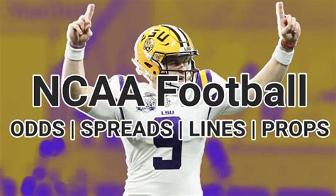 ncaa football odds today